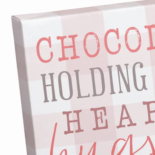 Valentines Day Words Canvas Wall Art